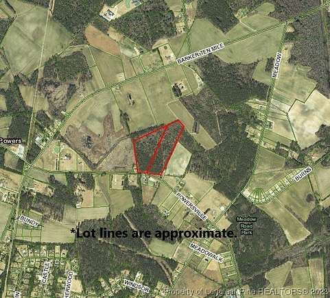 25.3 Acres of Land for Sale in Lumberton, North Carolina