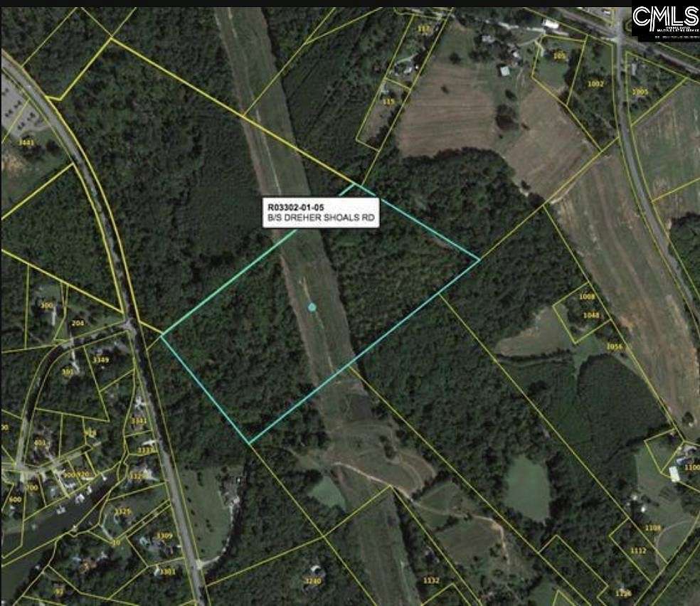 20 Acres of Commercial Land for Sale in Irmo, South Carolina