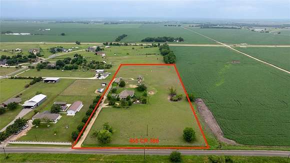 6.2 Acres of Residential Land with Home for Sale in Taylor, Texas
