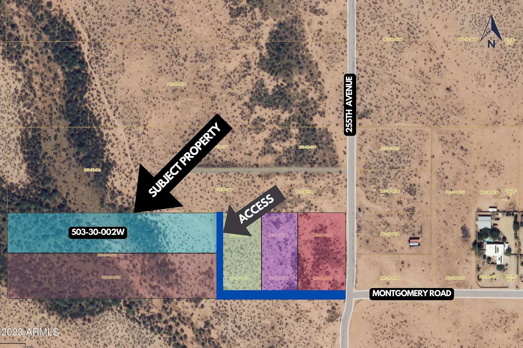 2.9 Acres of Residential Land for Sale in Wittmann, Arizona