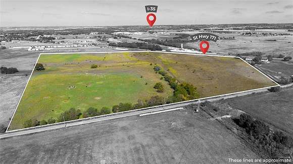 44.3 Acres of Land for Sale in Hillsboro, Texas