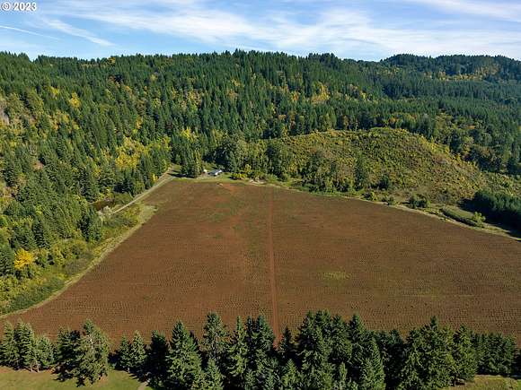 122 Acres of Agricultural Land with Home for Sale in Scotts Mills, Oregon