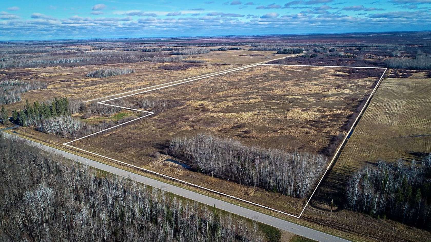 74.3 Acres of Recreational Land & Farm for Sale in Baudette, Minnesota