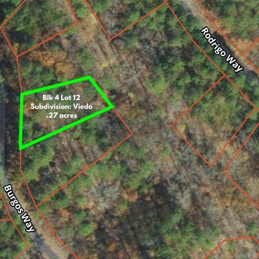 0.27 Acres of Residential Land for Sale in Hot Springs Village, Arkansas