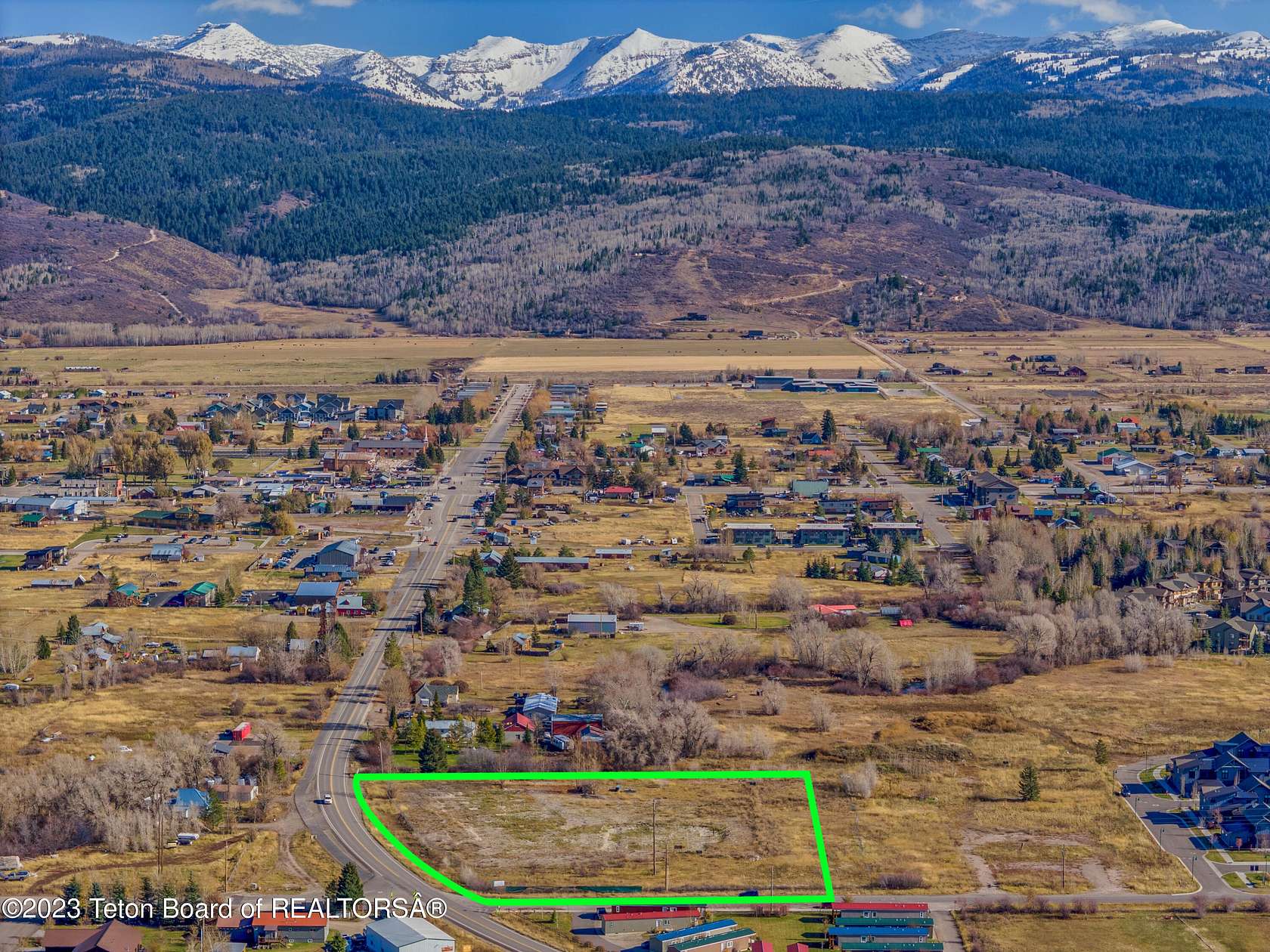 3.3 Acres of Commercial Land for Sale in Victor, Idaho