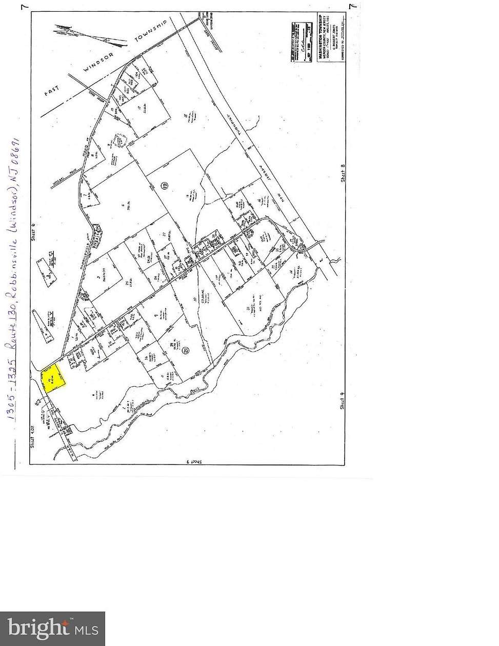 8.5 Acres of Land for Sale in Robbinsville, New Jersey