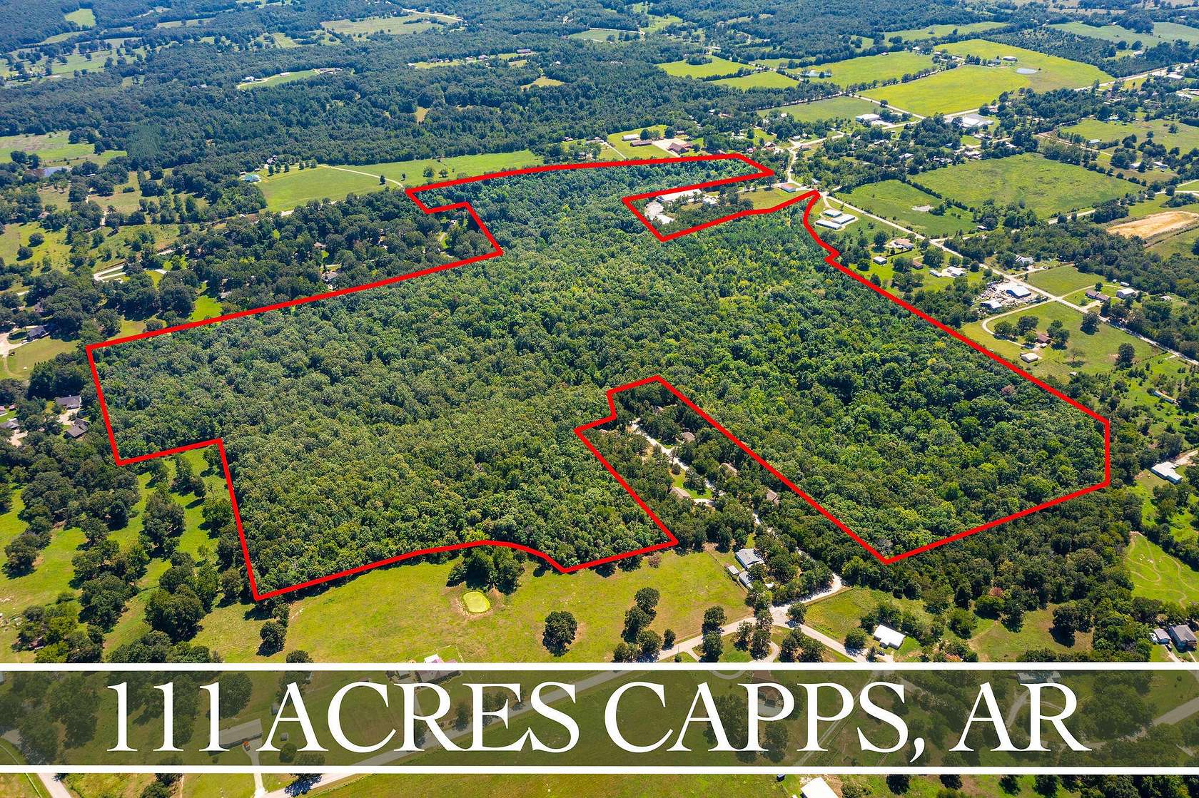 111 Acres of Land for Sale in Harrison, Arkansas