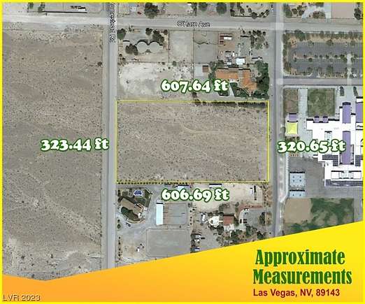 4.5 Acres of Residential Land for Sale in Las Vegas, Nevada