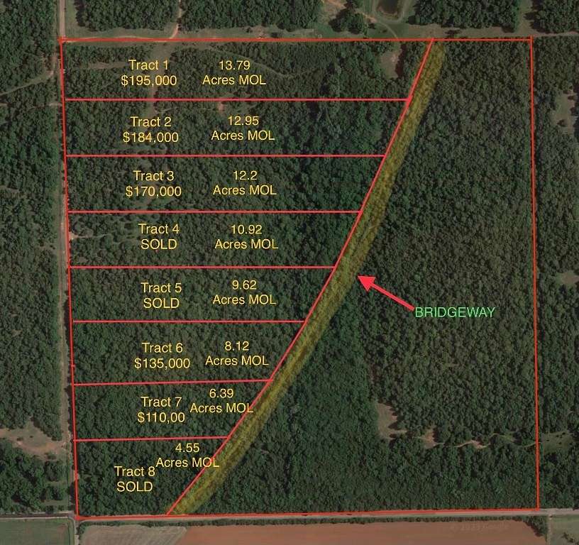 13.8 Acres of Land for Sale in Luther, Oklahoma