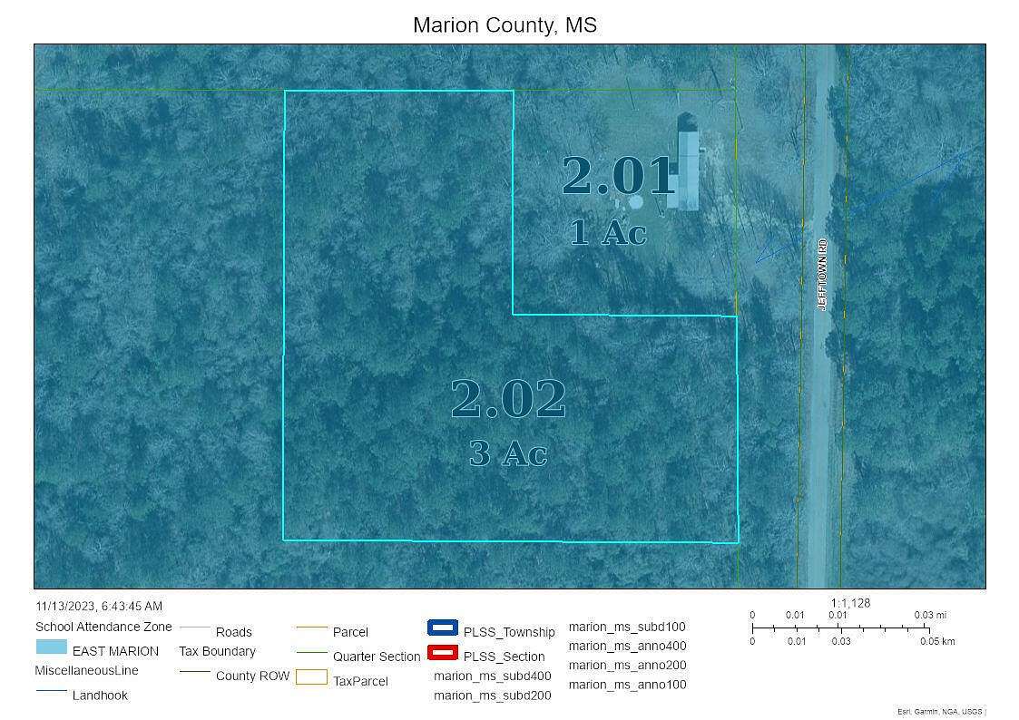 3 Acres of Residential Land for Sale in Columbia, Mississippi