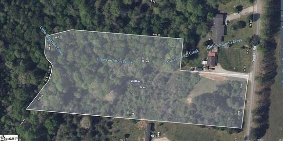 4.6 Acres of Land for Sale in Woodruff, South Carolina