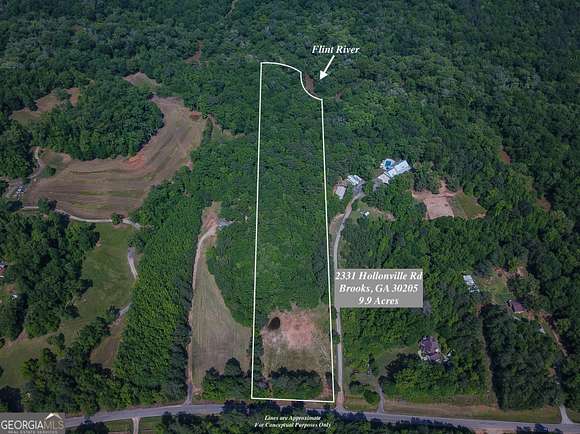 10 Acres of Residential Land for Sale in Brooks, Georgia