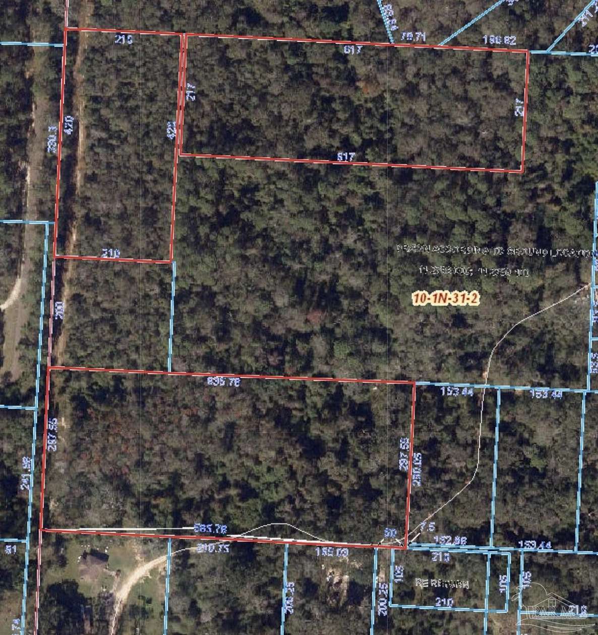 9.5 Acres of Residential Land for Sale in Cantonment, Florida