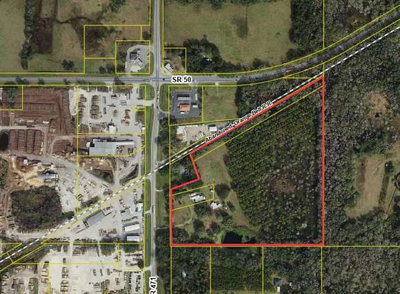 26.9 Acres of Mixed-Use Land for Sale in Webster, Florida