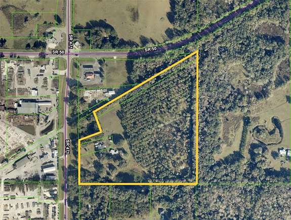 26.92 Acres of Land for Sale in Webster, Florida