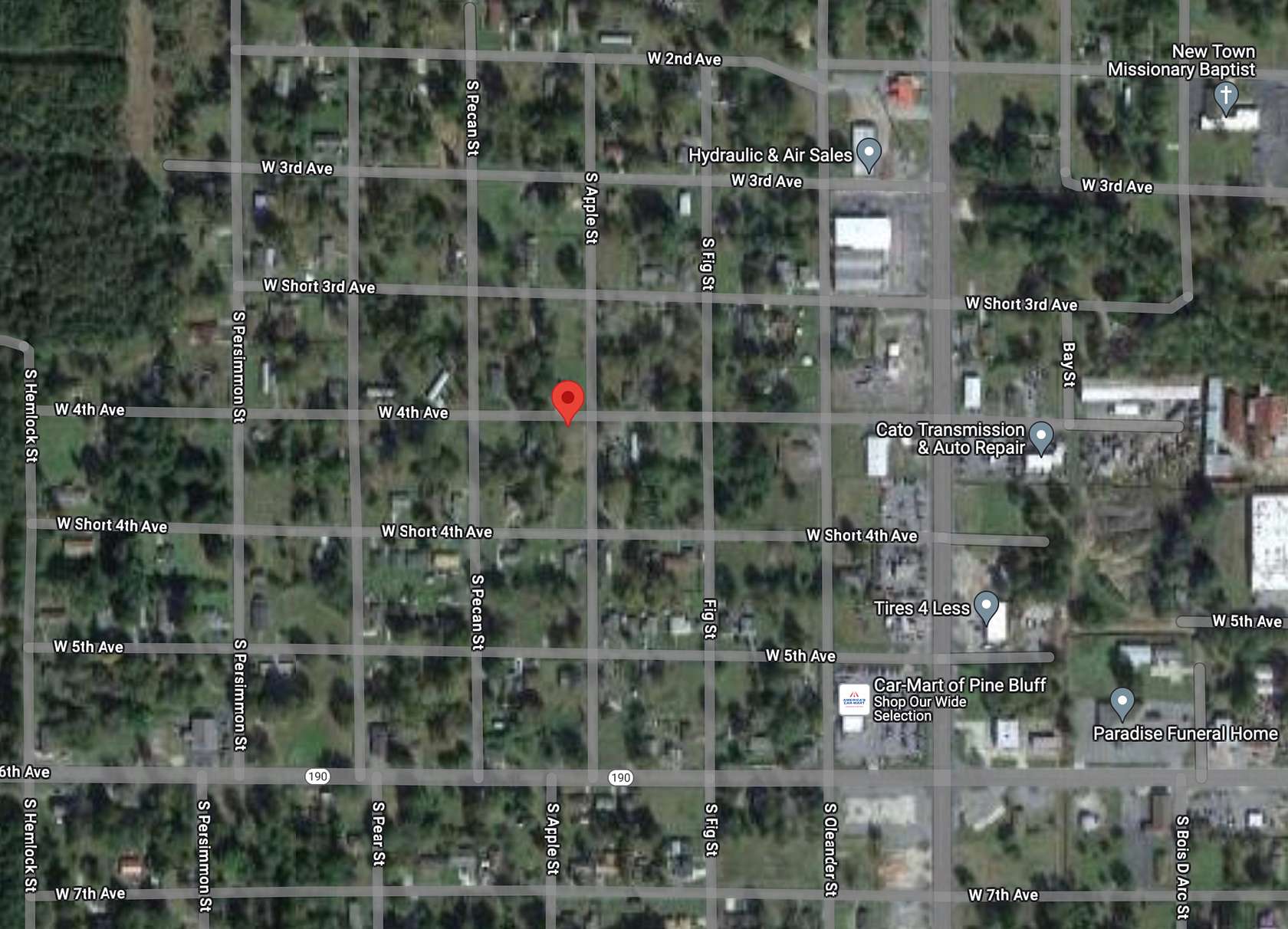 0.29 Acres of Residential Land for Sale in Pine Bluff, Arkansas