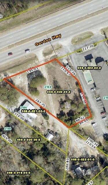0.89 Acres of Commercial Land for Sale in Augusta, Georgia