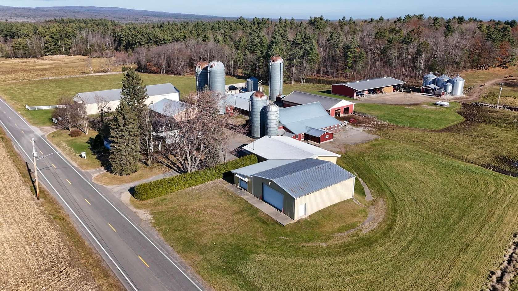 144 Acres of Agricultural Land with Home for Sale in Cadyville, New York