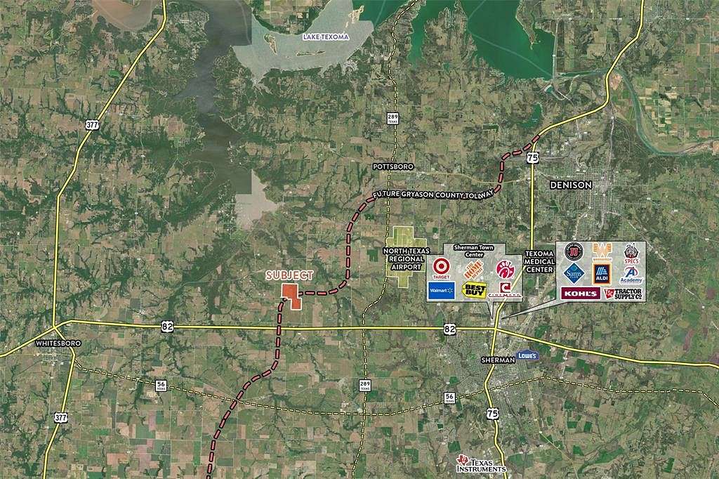 270 Acres of Land for Sale in Sherman, Texas