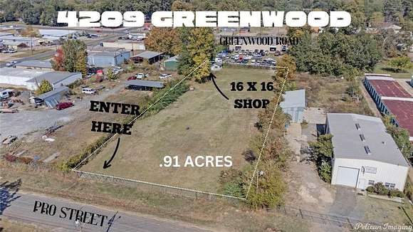0.91 Acres of Commercial Land for Sale in Shreveport, Louisiana