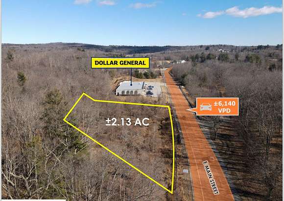 2.1 Acres of Commercial Land for Sale in Brookfield, Massachusetts