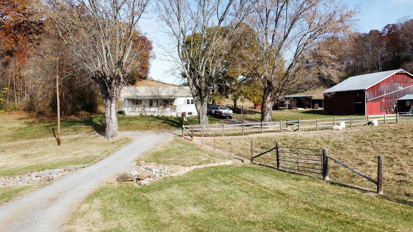 14.7 Acres of Land with Home for Sale in Greeneville, Tennessee