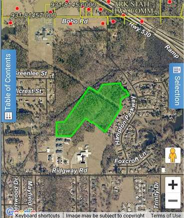 25.8 Acres of Land for Sale in Pine Bluff, Arkansas