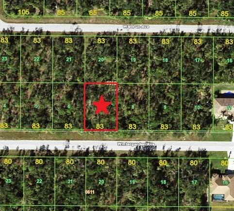 0.23 Acres of Land for Sale in Port Charlotte, Florida