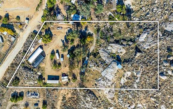 2.8 Acres of Residential Land with Home for Sale in Homeland, California
