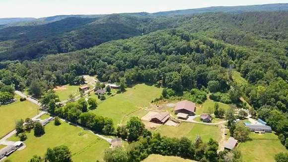 27.4 Acres of Land with Home for Sale in Sale Creek, Tennessee