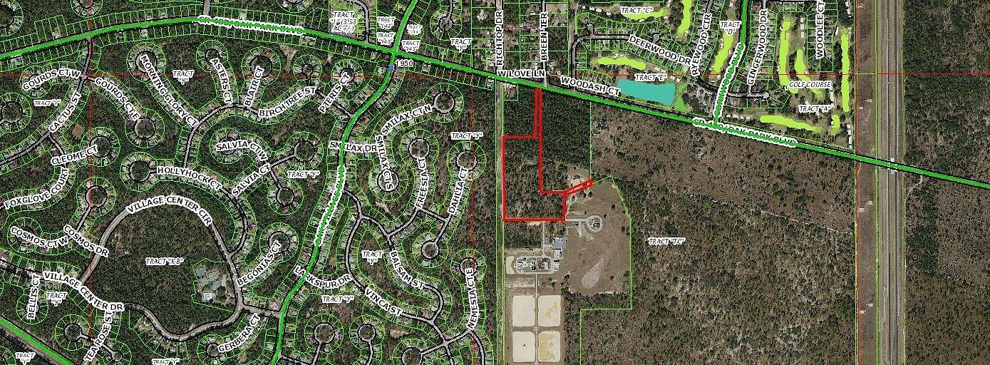 17.6 Acres of Mixed-Use Land for Sale in Homosassa, Florida