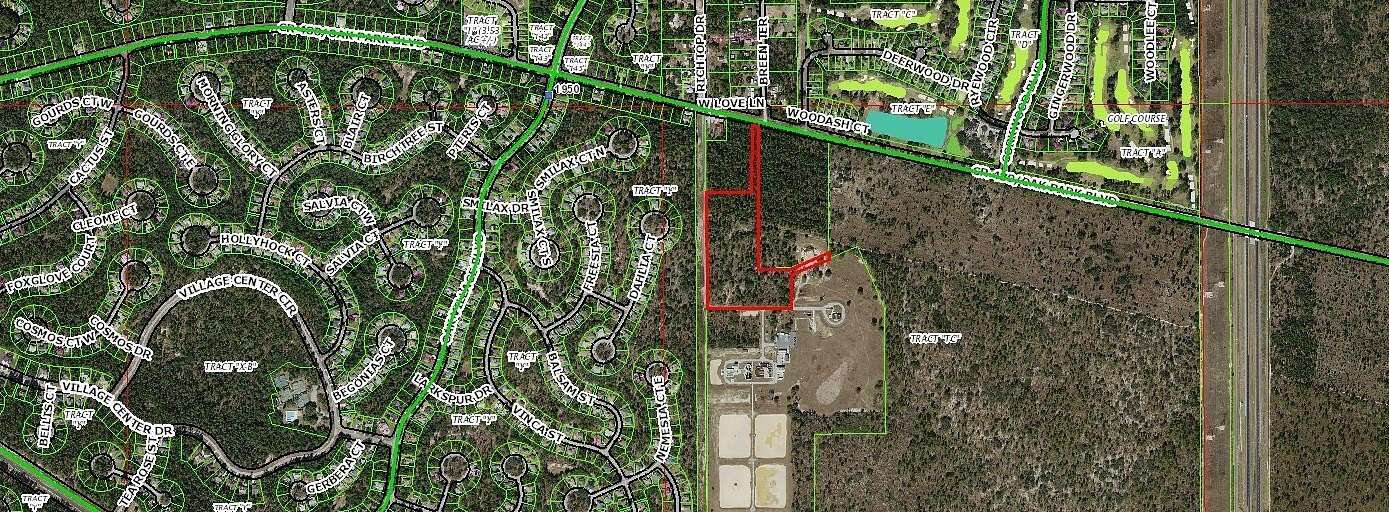 17.6 Acres of Mixed-Use Land for Sale in Homosassa, Florida