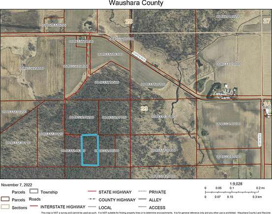 5 Acres of Land for Sale in Poy Sippi, Wisconsin