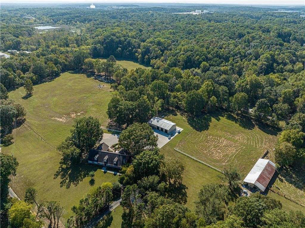 22.3 Acres of Agricultural Land with Home for Sale in Dalton, Georgia