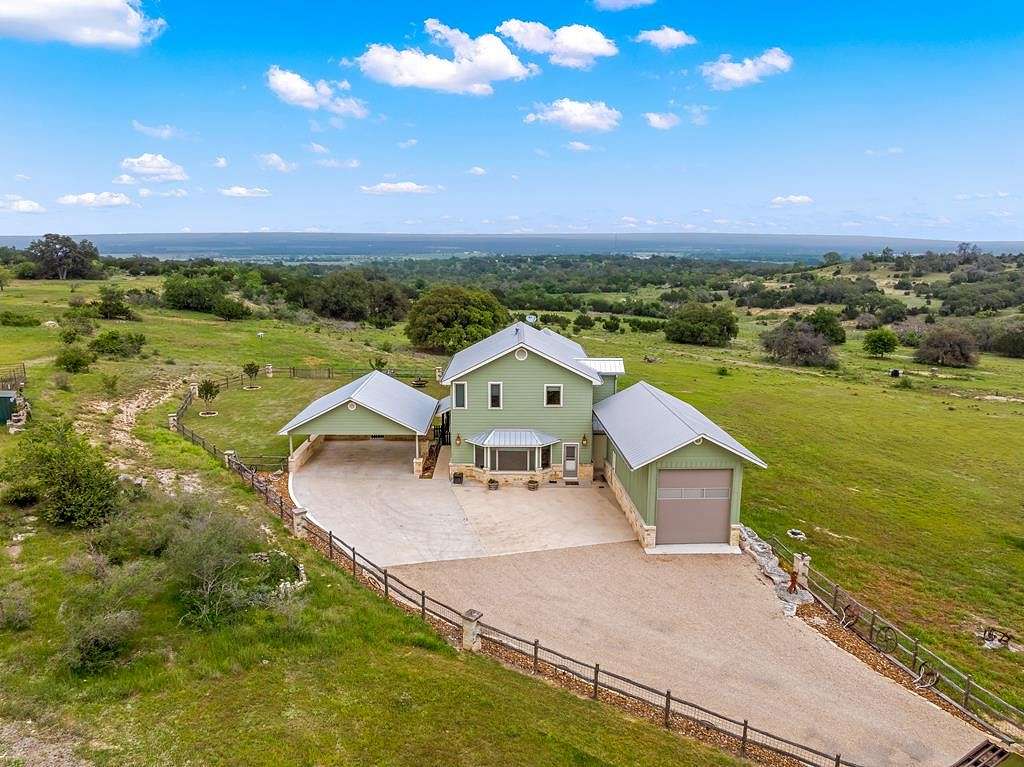 10.52 Acres of Land with Home for Sale in Fredericksburg, Texas