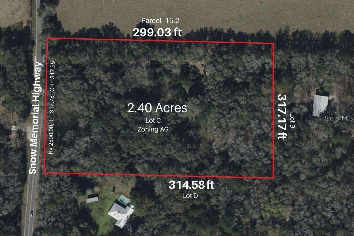 2.4 Acres of Residential Land for Sale in Brooksville, Florida