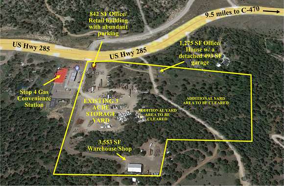 10 Acres of Commercial Land for Lease in Morrison, Colorado