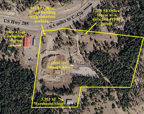 10 Acres of Commercial Land for Lease in Morrison, Colorado
