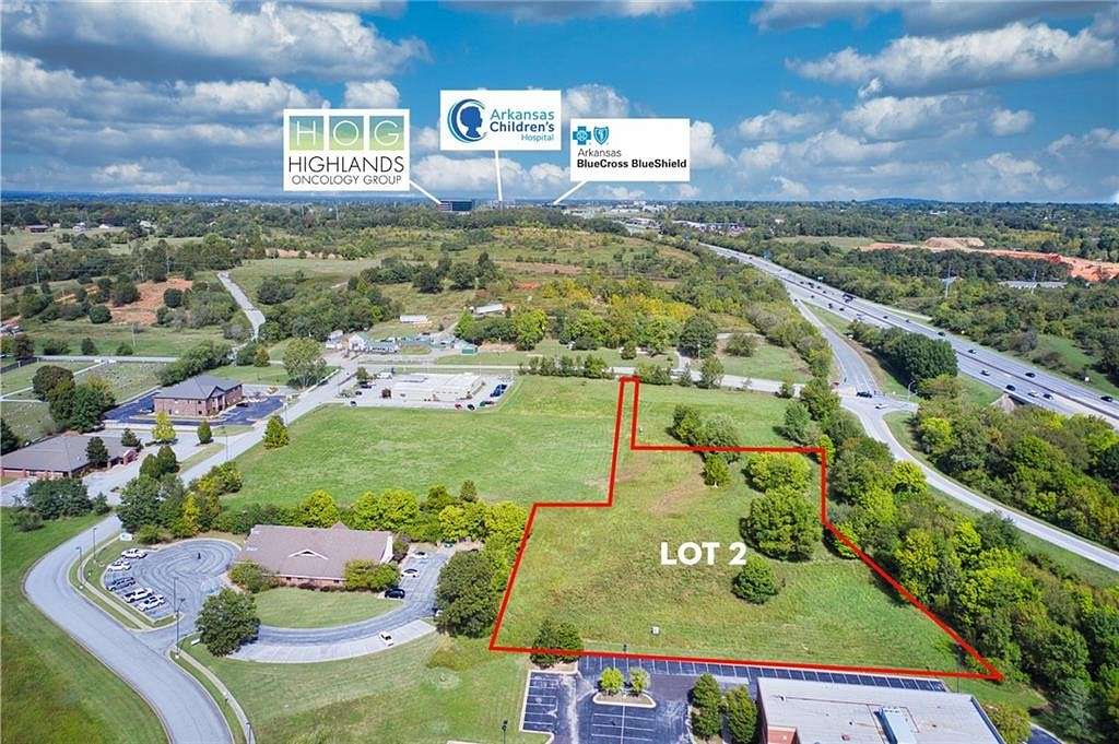 2.6 Acres of Commercial Land for Sale in Fayetteville, Arkansas
