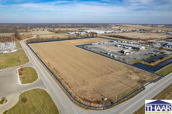 11.22 Acres of Commercial Land for Auction in Terre Haute, Indiana