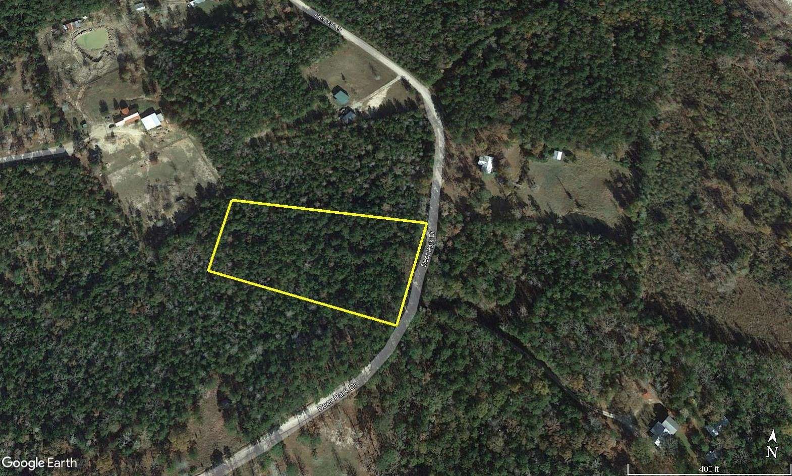 3.6 Acres of Residential Land for Sale in Brookeland, Texas