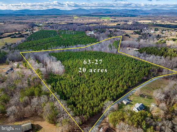 20 Acres of Land for Sale in Madison, Virginia