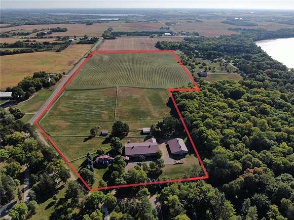 41.1 Acres of Agricultural Land with Home for Sale in Corinna Township, Minnesota