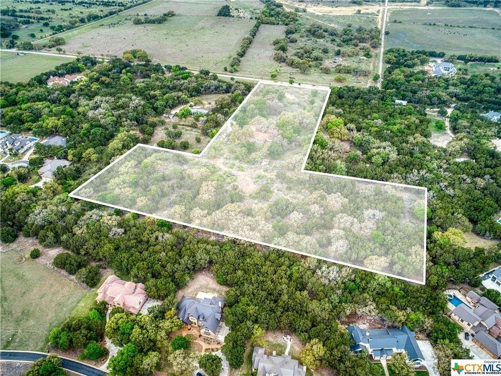 11.8 Acres of Improved Agricultural Land for Sale in New Braunfels, Texas