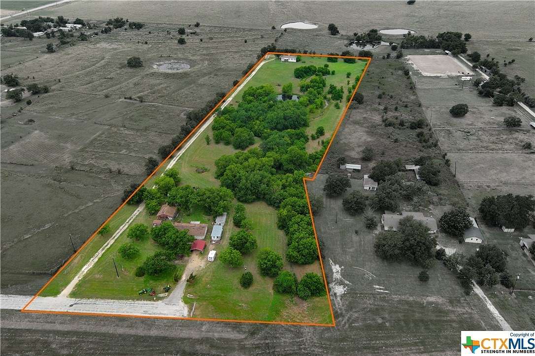8.54 Acres of Residential Land with Home for Sale in Temple, Texas