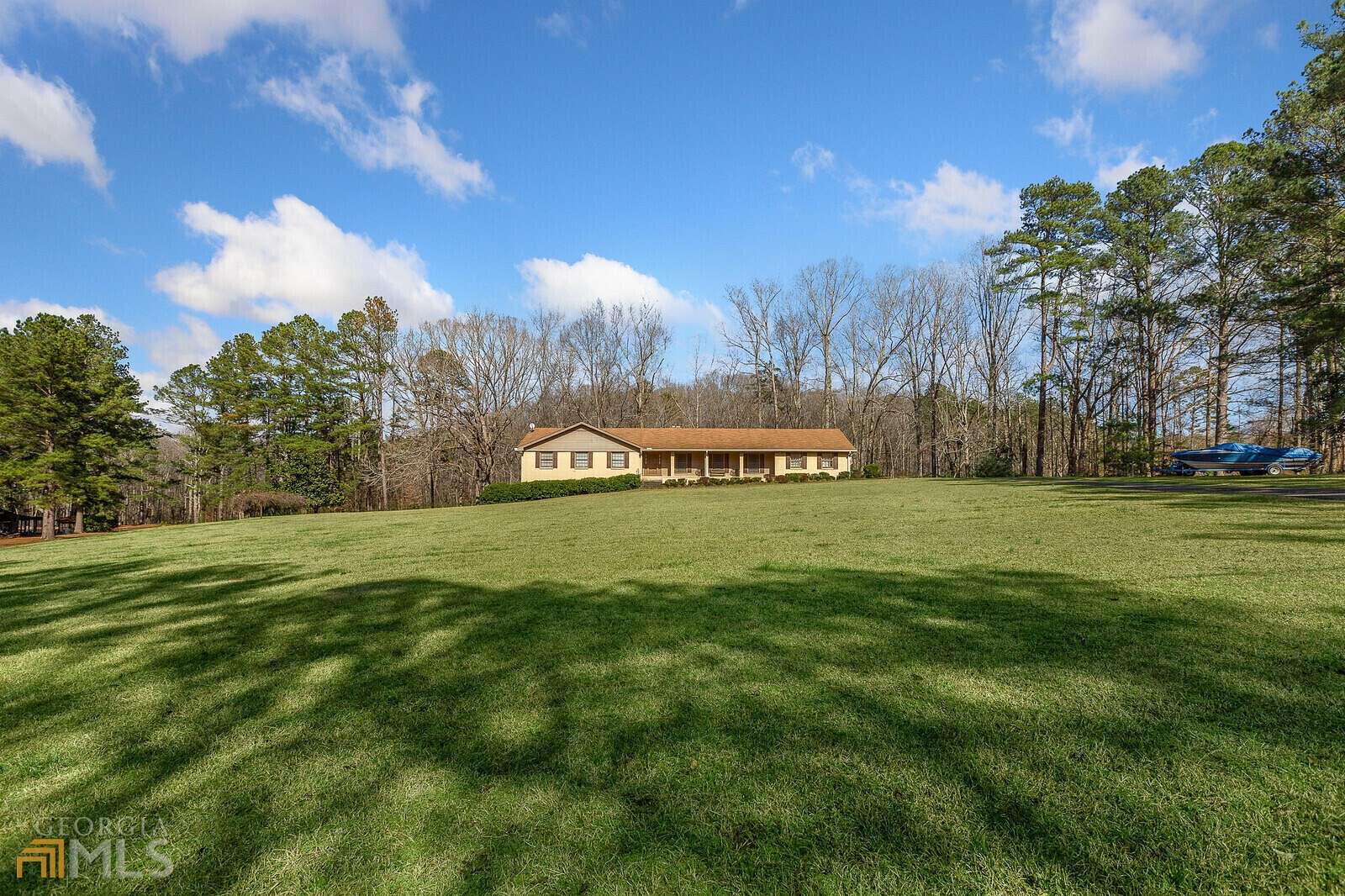 21.1 Acres of Land with Home for Sale in Newnan, Georgia