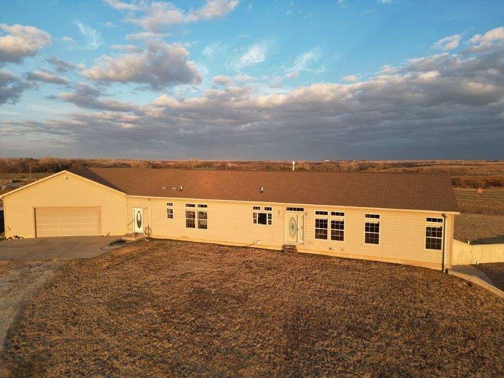 8.7 Acres of Residential Land with Home for Sale in Brookville, Kansas