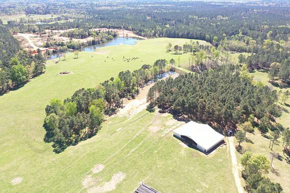 104 Acres of Land with Home for Sale in Taylorsville, Mississippi