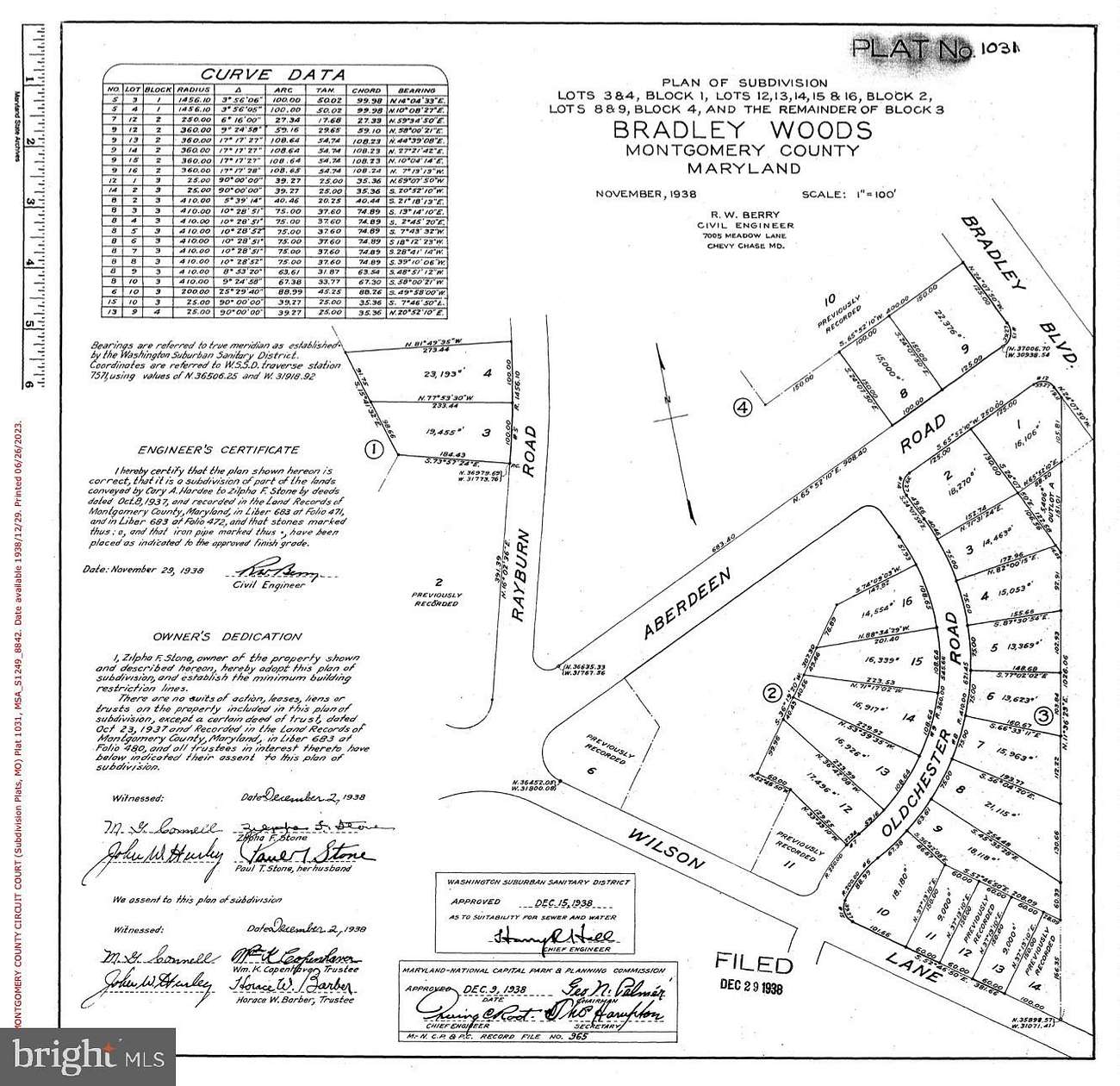 0.48 Acres of Residential Land for Sale in Bethesda, Maryland
