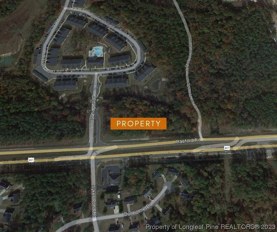 3.1 Acres of Commercial Land for Sale in Fayetteville, North Carolina